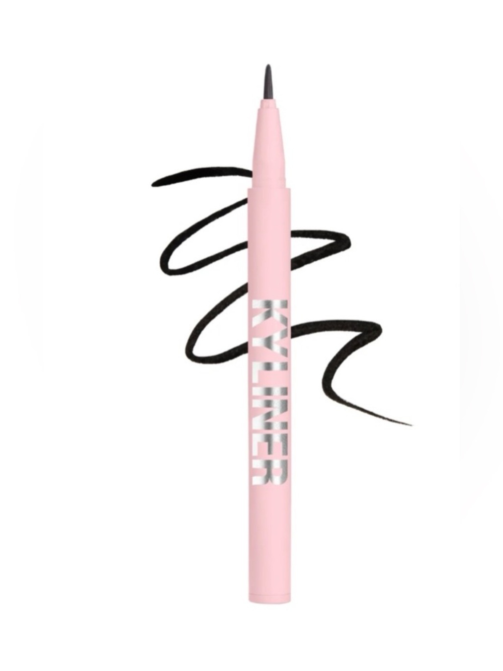 Kylie kyliner brush tip liquid eyeliner pen 001 BLACK